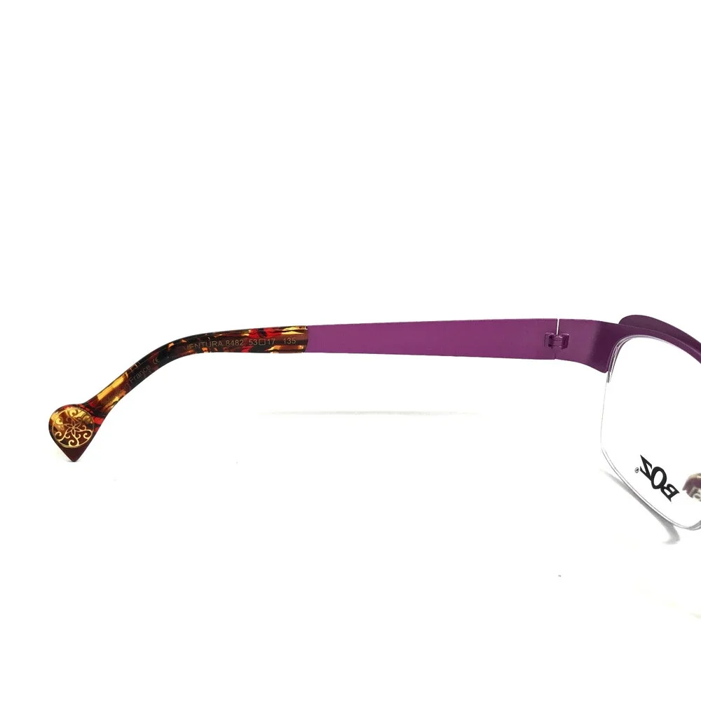 BOZ Eyeglasses Frames VENTURA 8482 Fuchsia Pink Purple Cat Eye 53-17-135